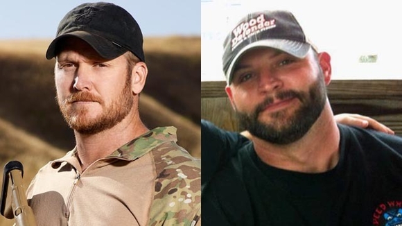 Chris Kyle and Chad Littlefield