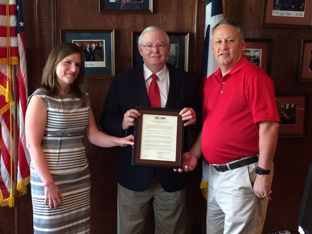 2015-08-11 Hope Clinic and Joe Barton