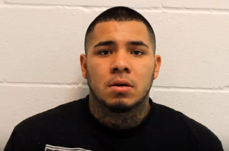 Junior Aguilar was arrested by Red Oak PD on Sunday, November 1, 2015 following a short foot pursuit after he bailed out of a moving vehicle leaving a female passenger and two-year-old girl in the moving vehicle without a driver.