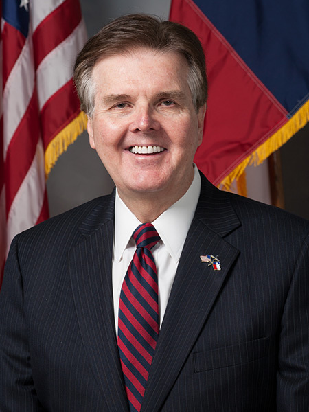 Texas Lieutenant Governor Dan Patrick.